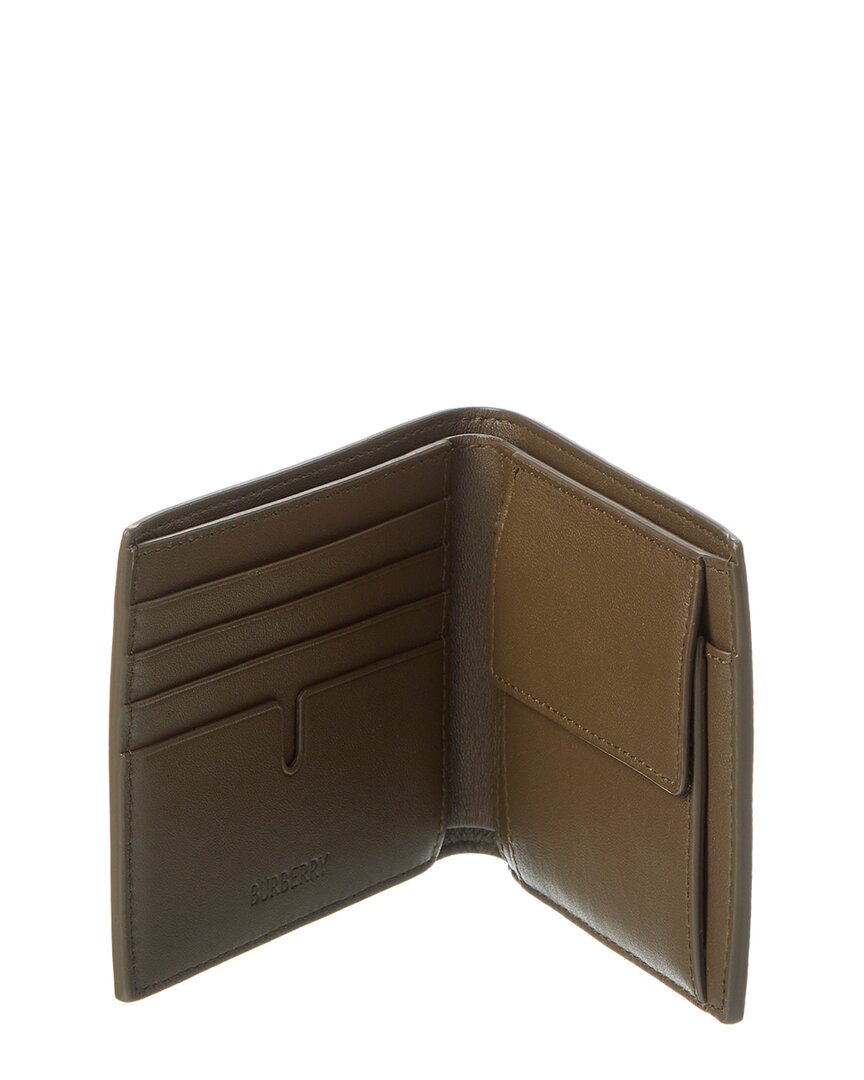 Burberry Vintage Check E-Canvas Bifold Wallet