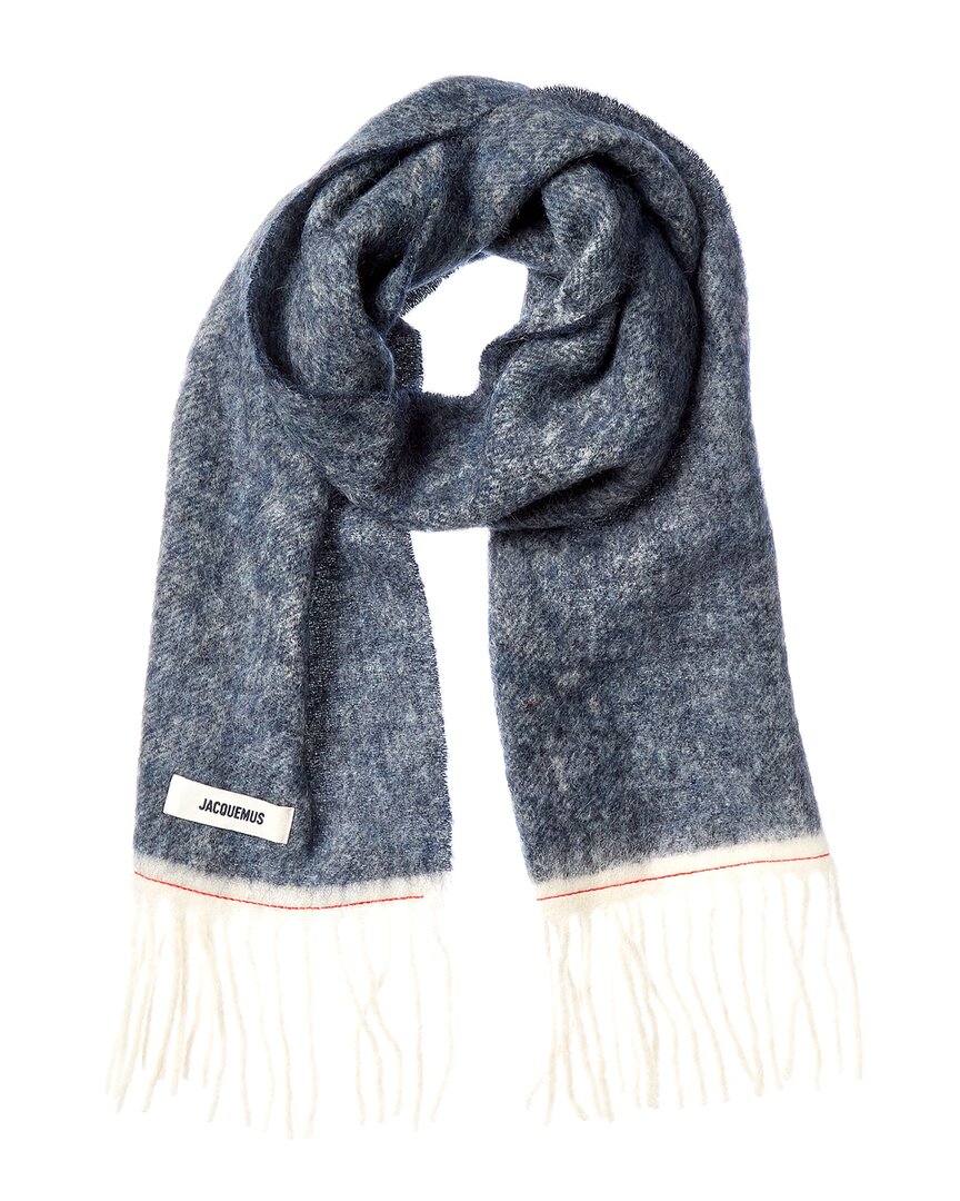 Jacquemus Carro Mohair, Alpaca & Wool-Blend Scarf
