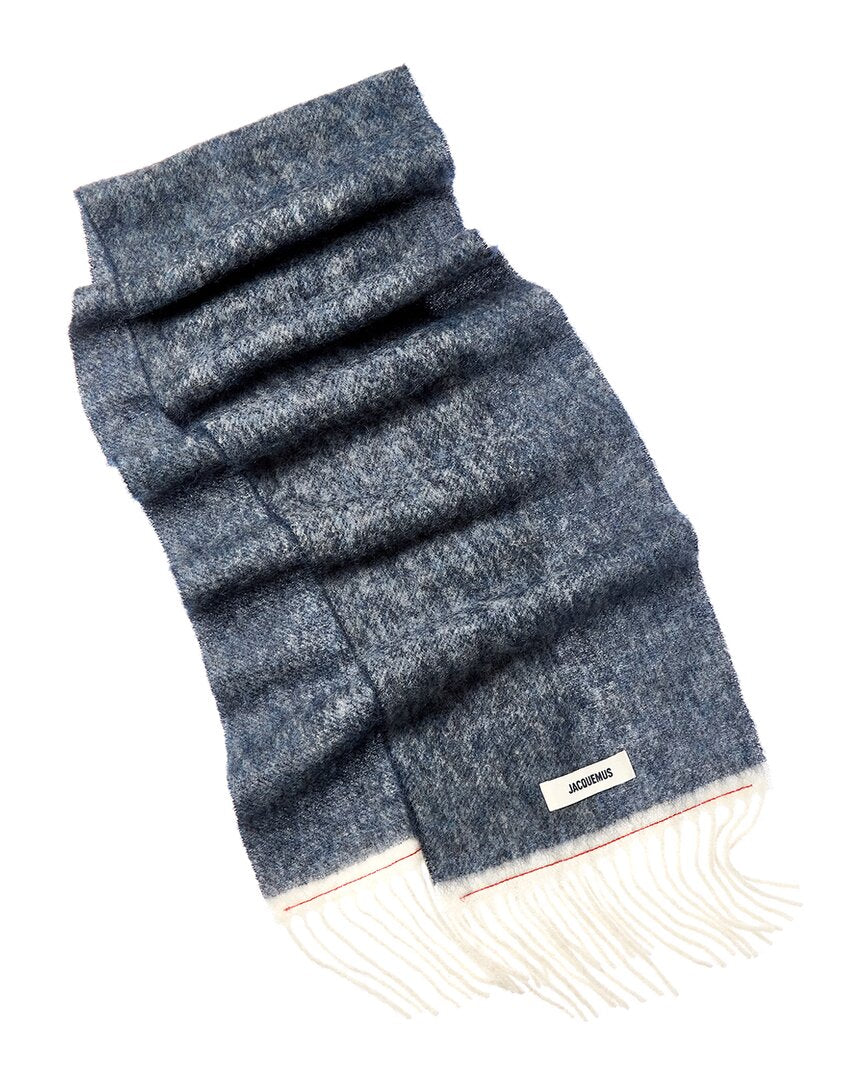 Jacquemus Carro Mohair, Alpaca & Wool-Blend Scarf