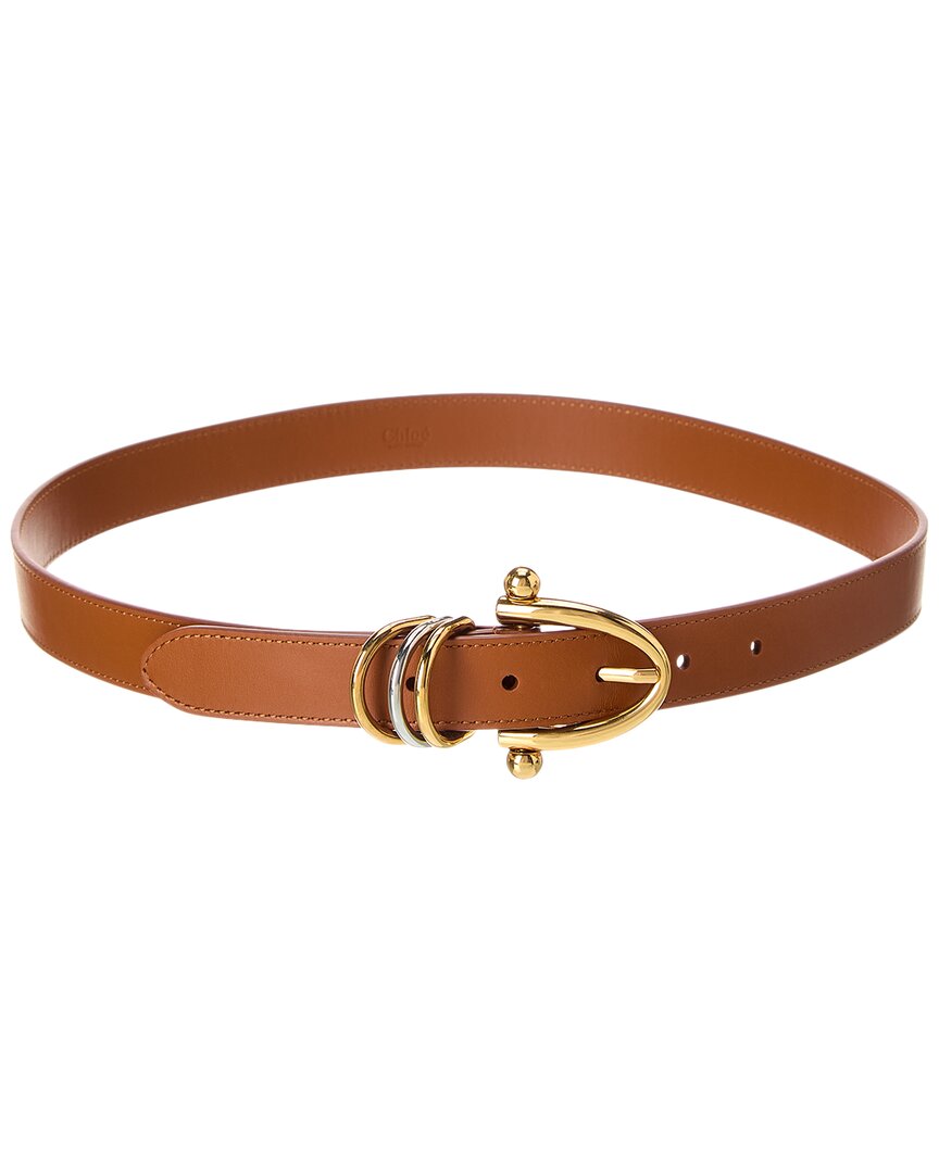 Chloé The Bracelet Leather Belt