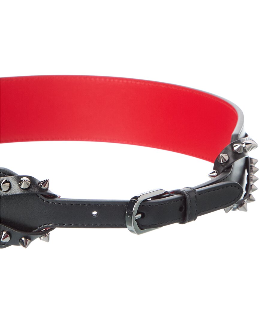Christian Louboutin Cabata Leather Belt