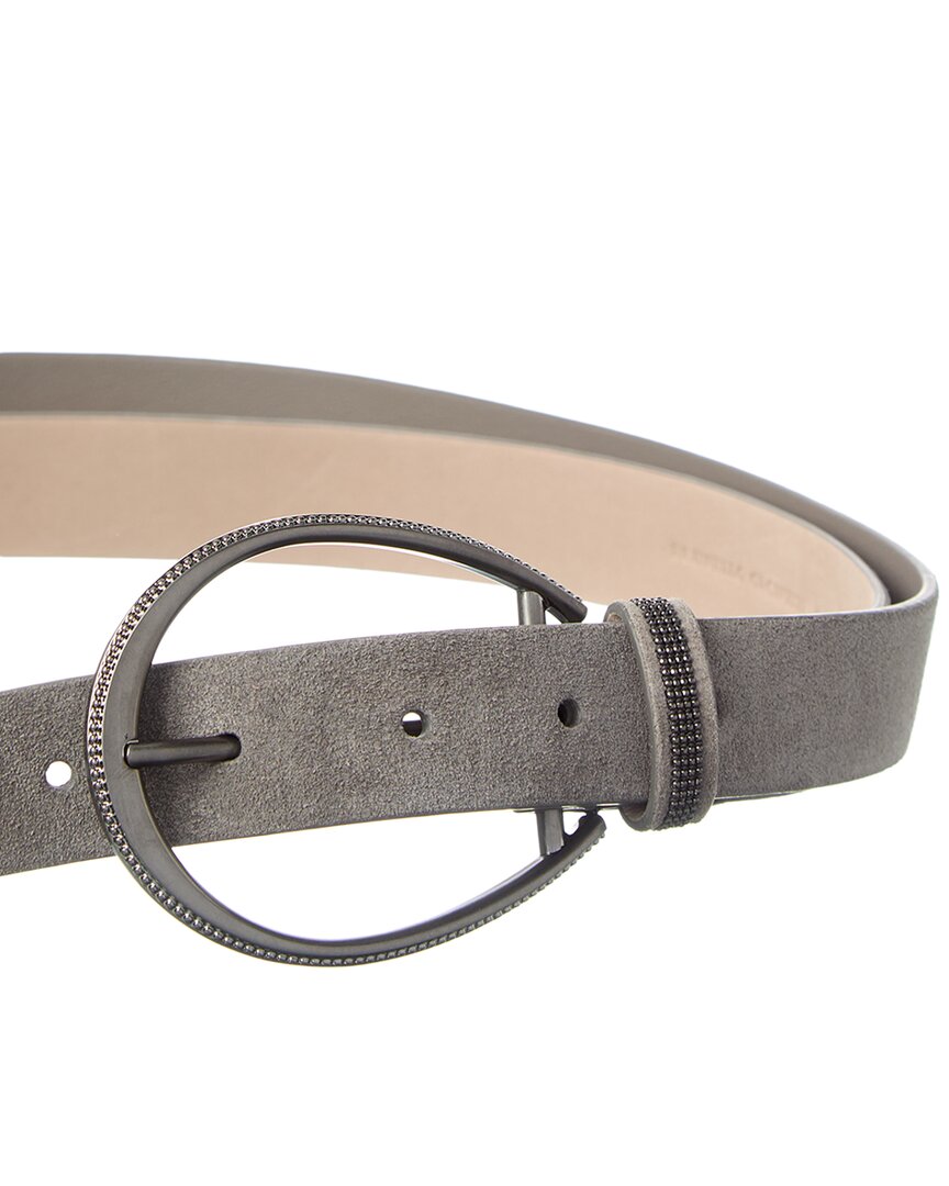 Brunello Cucinelli Suede Belt
