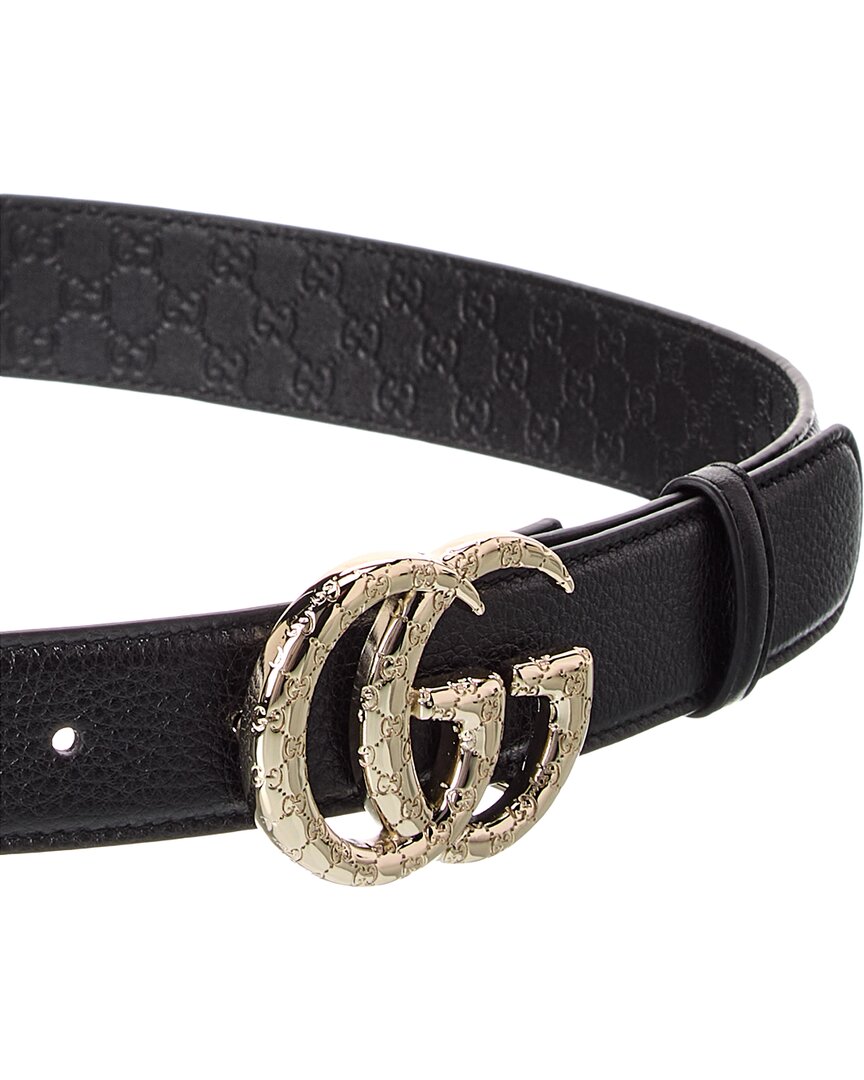 Gucci Gg Marmont Leather Belt