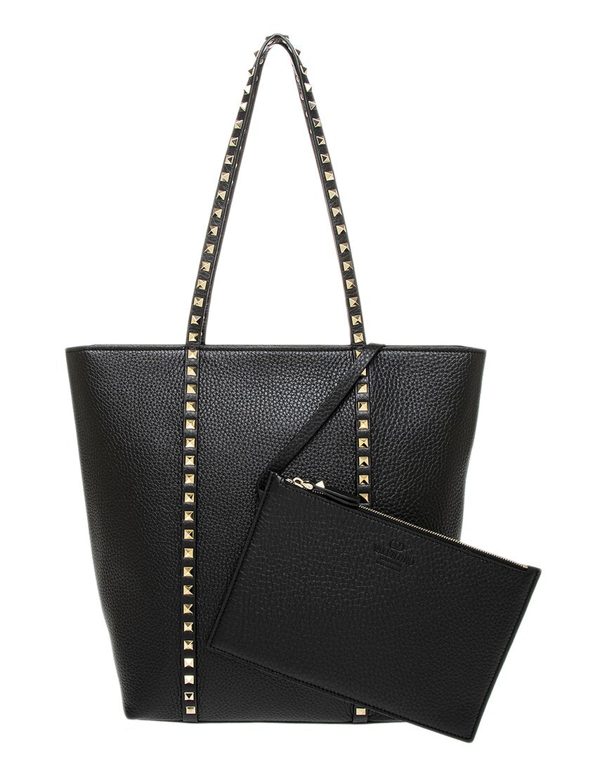 Valentino Rockstud Leather Tote