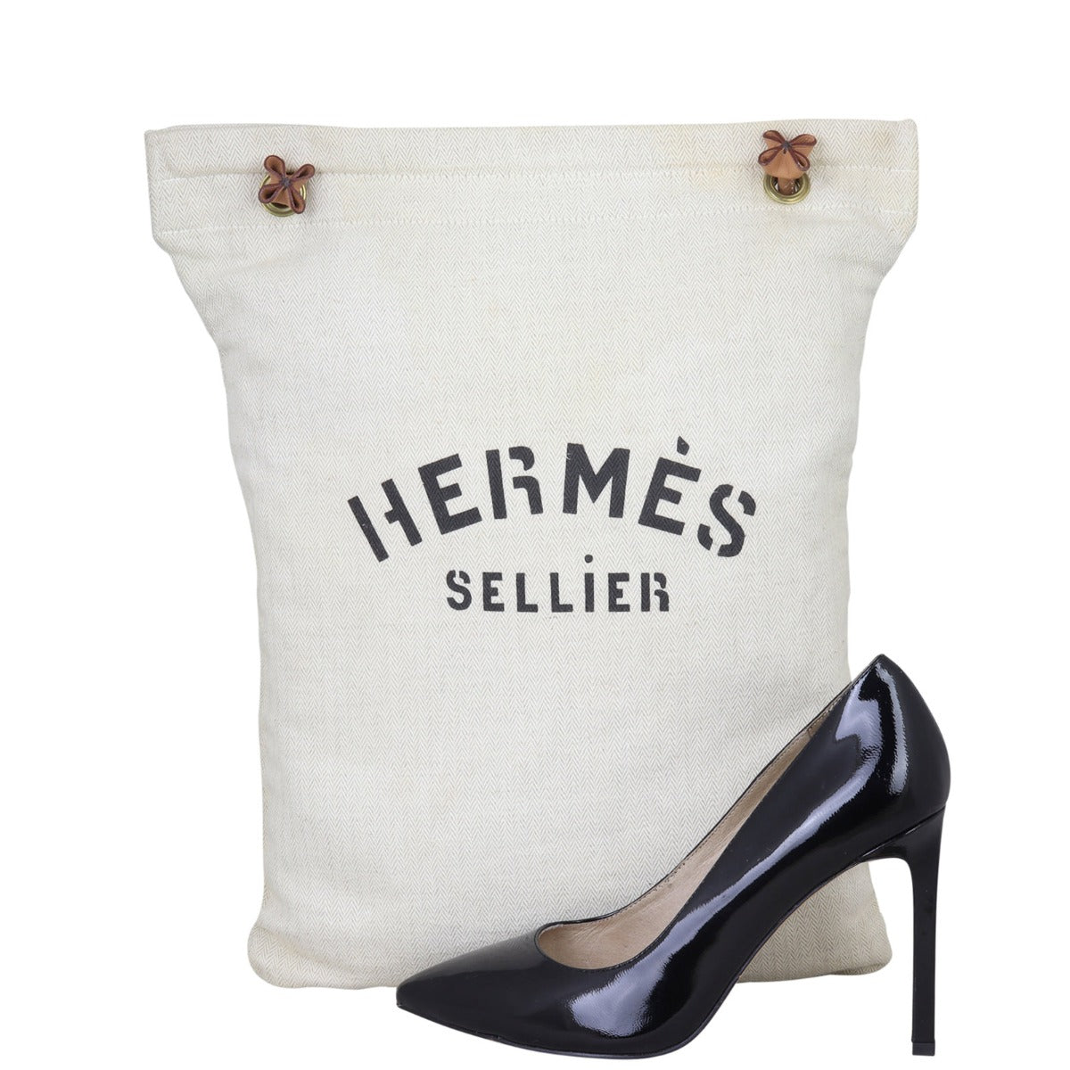 Hermes Aline Canvas Bag