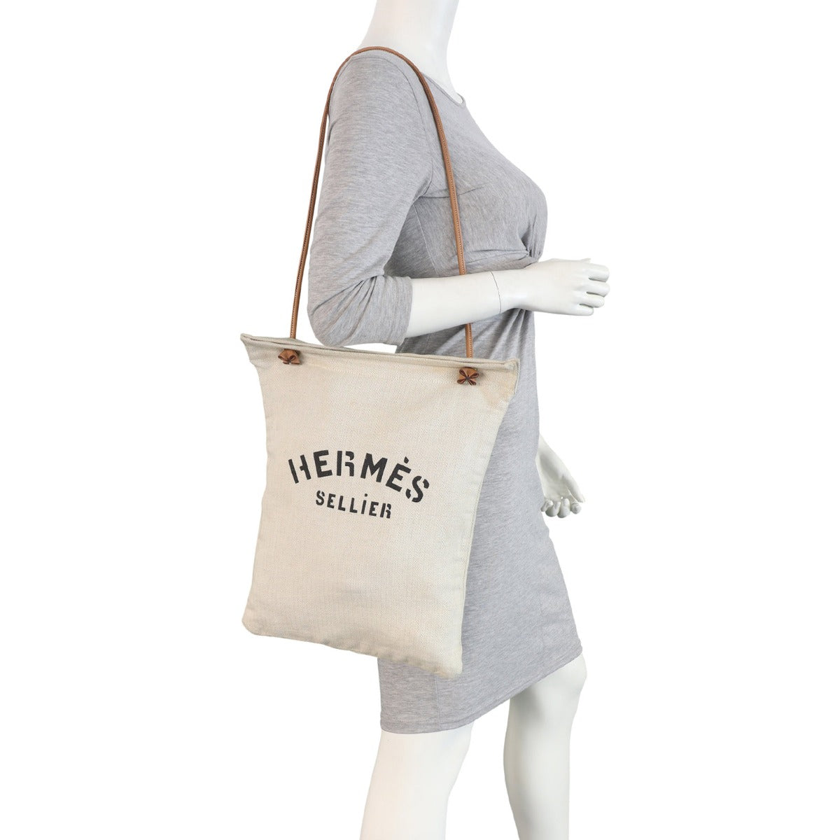 Hermes Aline Canvas Bag