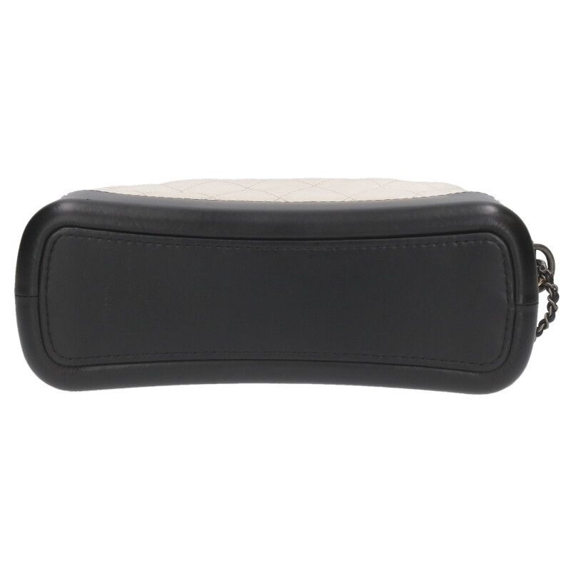 Chanel Gabrielle De Hobo Aged Calfskin Chain Shoulder Bag Women Medium