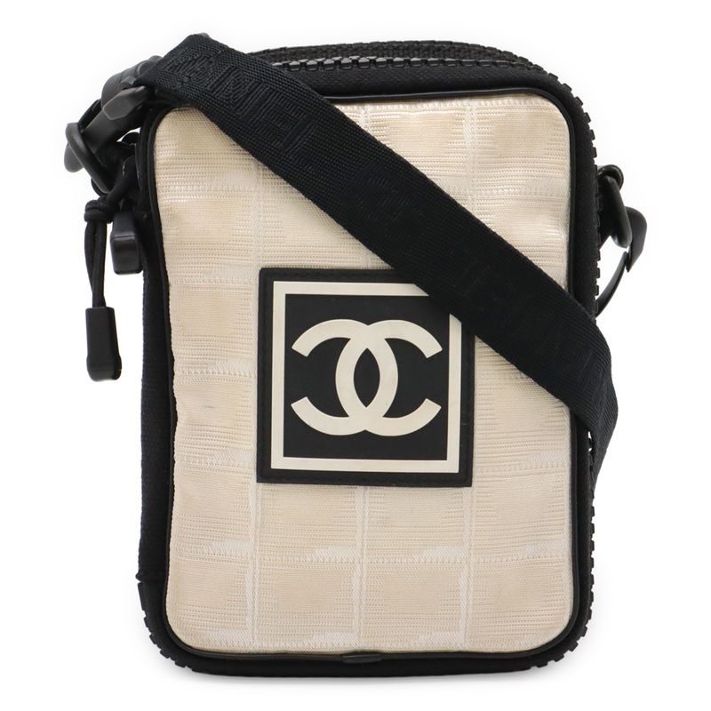 Chanel Chanel Sport Line New Travel Line Shoulder Bag 2-Way Waist Pouch Nylon