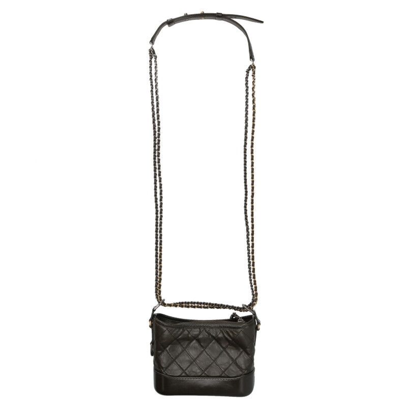 Chanel Gabrielle de Small Hobo Leather Shoulder Bag Men's