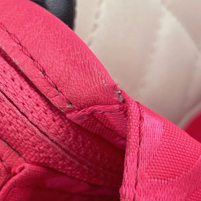 Chanel Chanel Cambon Line Tote Bag Quilted Shoulder Bag Tote Leather White