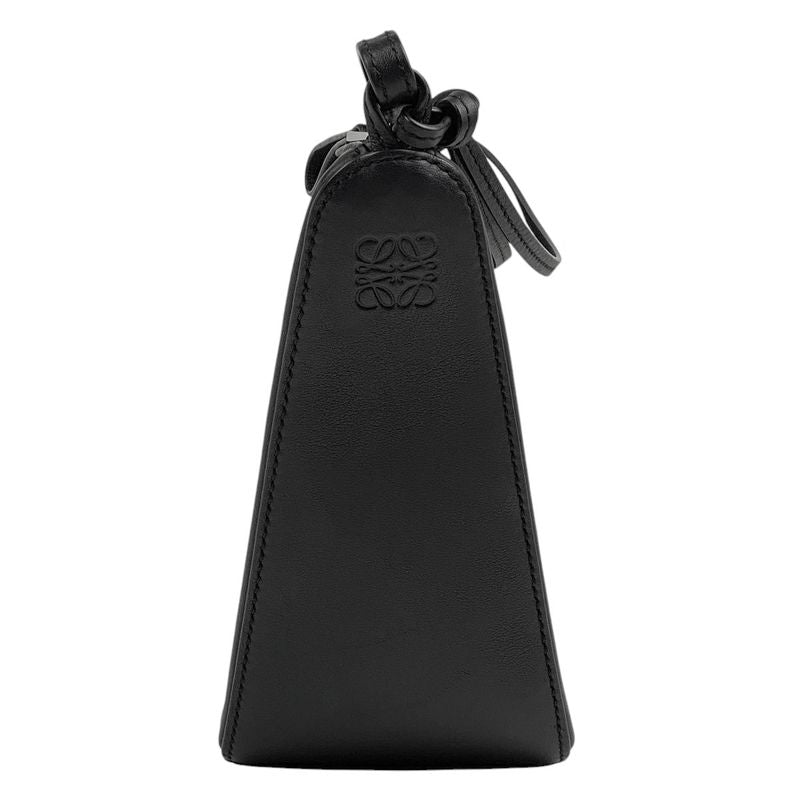 Loewe Hammock Hobo Bag Mini 2-Way Shoulder Bag Handbag Leather Black