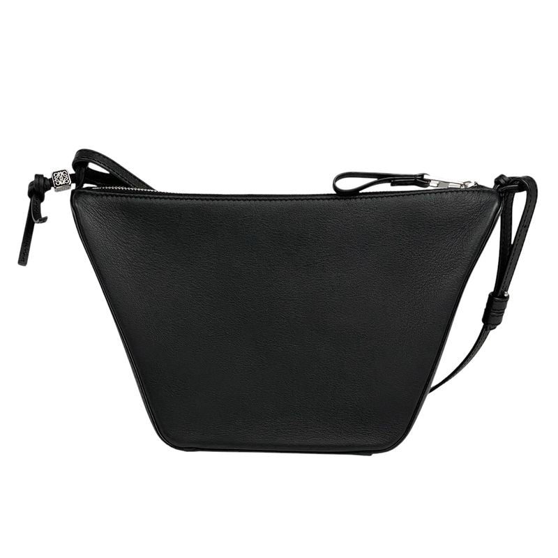 Loewe Hammock Hobo Bag Mini 2-Way Shoulder Bag Handbag Leather Black