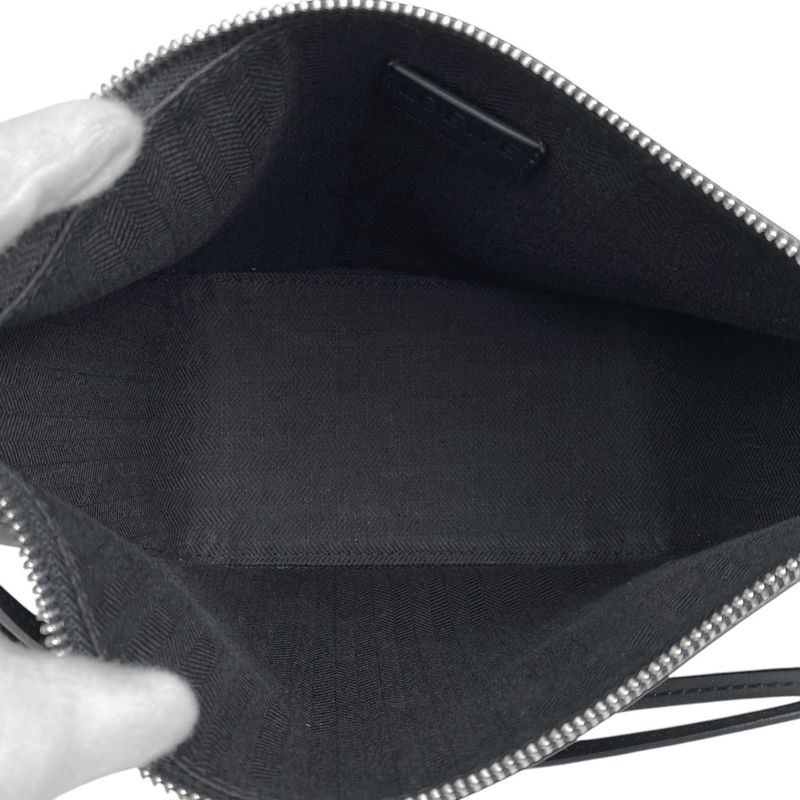 Loewe Hammock Hobo Bag Mini 2-Way Shoulder Bag Handbag Leather Black