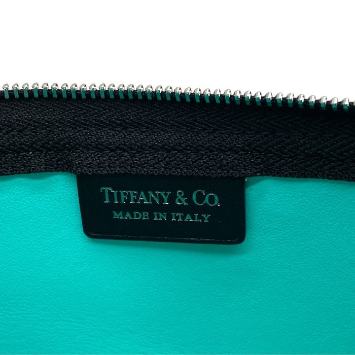 Tiffany & Co Travel Flat Pouch Medium Clutch Bag Second Bag Clutch