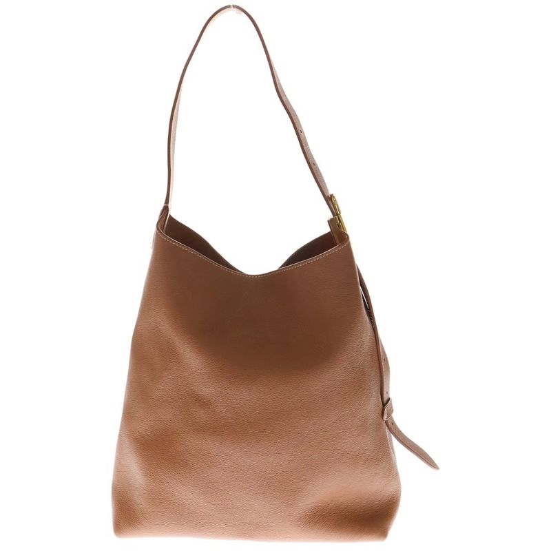 Louis Vuitton Low Key Hobo PM Handbag Tote Bag Brown Leather