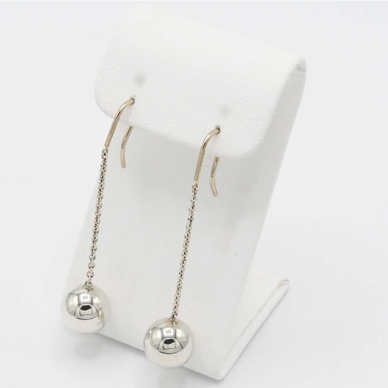 Tiffany & Co Earrings Hardware Ball SV 925 Approx 5 g Accessory Bag