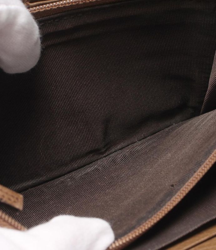 Gucci Round Zipper Long Wallet Soho 0959 Women's