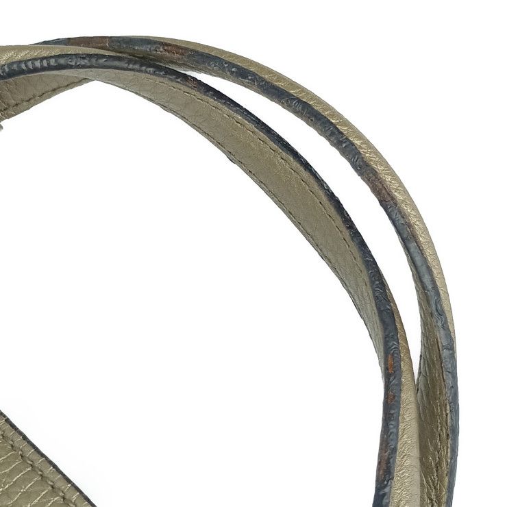 Gucci Handbag Interlocking G Soho 2-Way Bag Gold Leather Ladies Shoulder