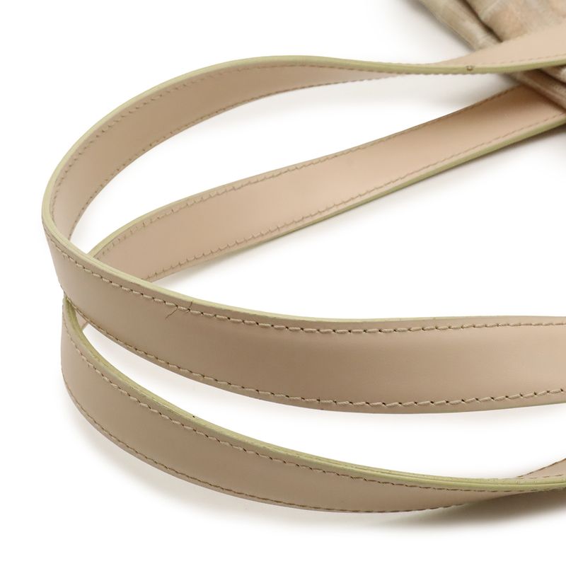 Chanel New Travel Line Tote MM Tote Bag Shoulder Bag Lame Nylon