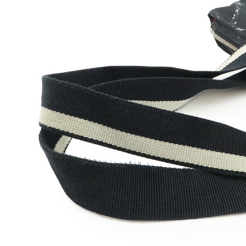 Chanel Travel Line Dog Carrier Pet Carry Tote Bag Dog Cat Pet Nylon Black Red