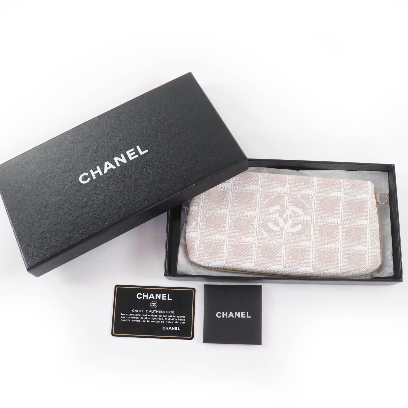 Chanel Chanel New Travel Line Logo Zip