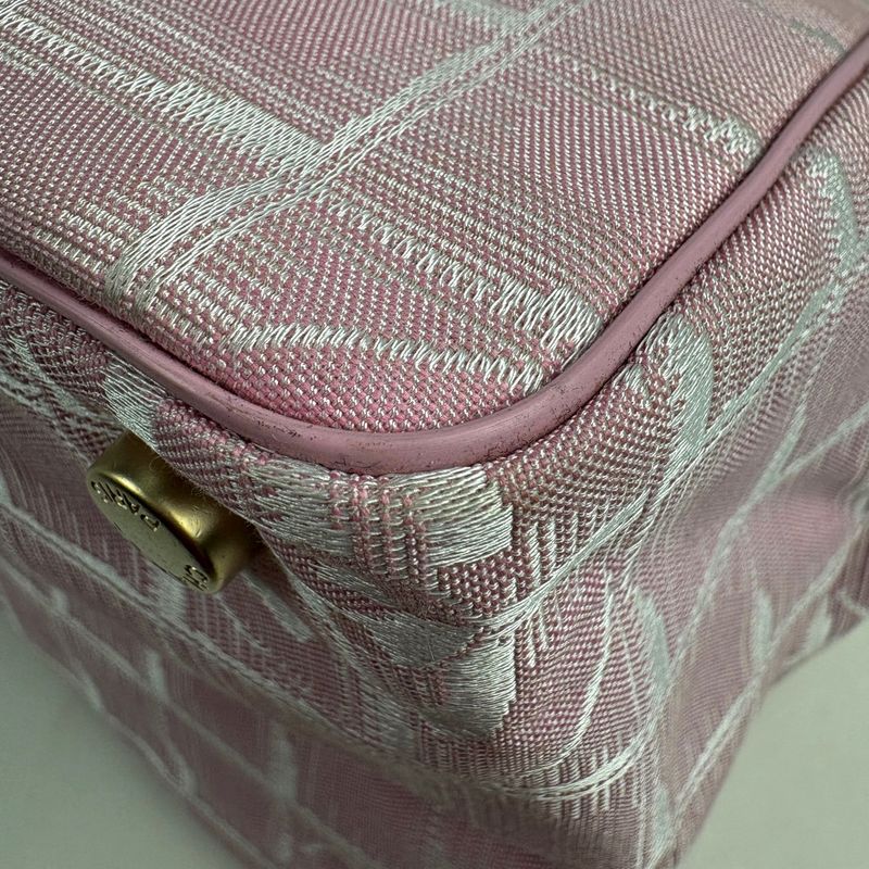 Chanel Chanel New Travel Line Tote MM Tote Nylon Jacquard