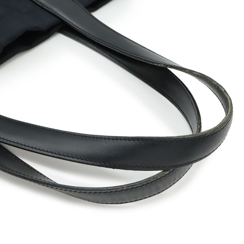 Chanel New Travel Line Tote MM Tote Bag Nylon Black