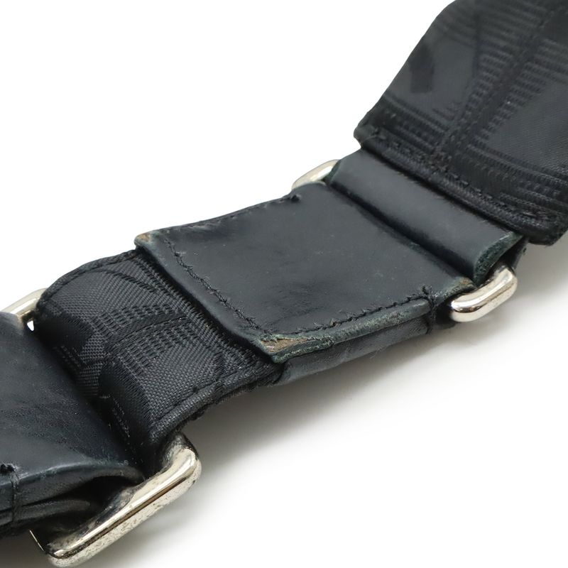 Chanel New Travel Line Messenger Bag Shoulder Bag Crossbody Nylon Jacquard