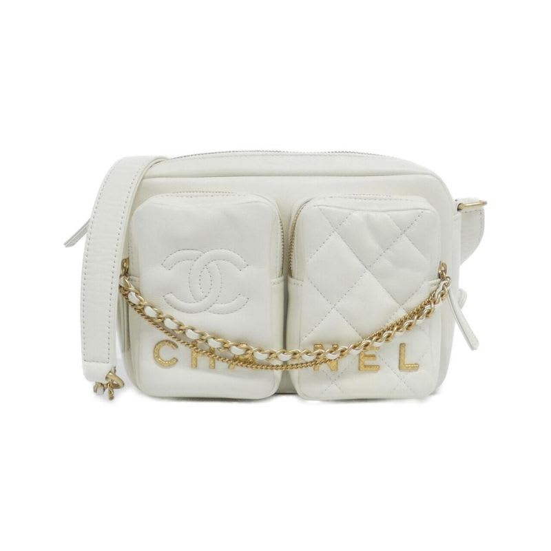 Chanel As2923 Shoulder White Bag