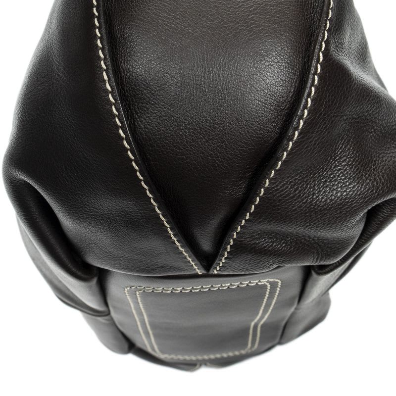 Celine Bittersweet Hobo Brown Smooth Calfskin Leather