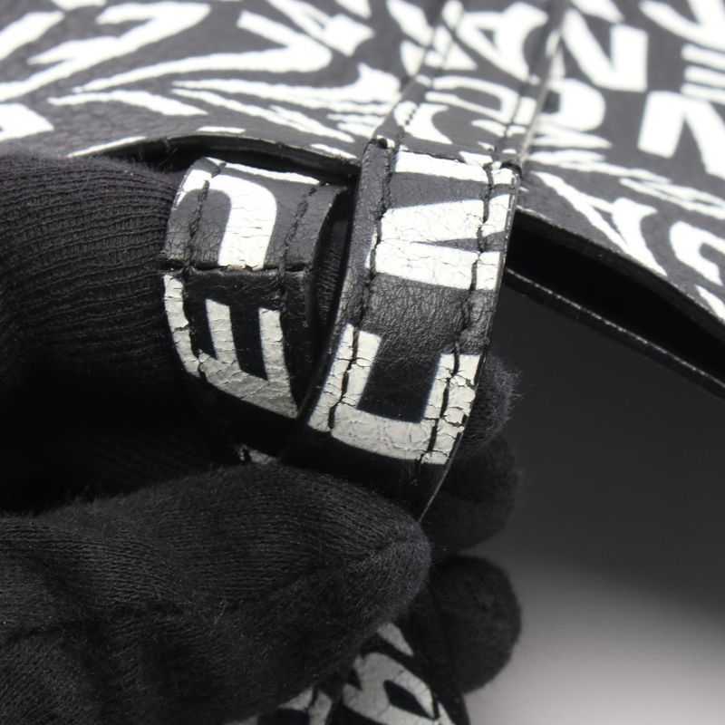 Balenciaga Tote Bag Everyday Tote XS Black White Leather Everyday XS