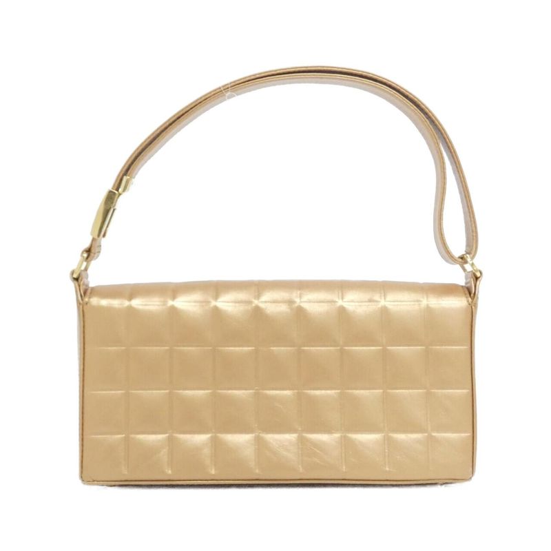 Chanel Vintage Choco Bar Line Shoulder Bag