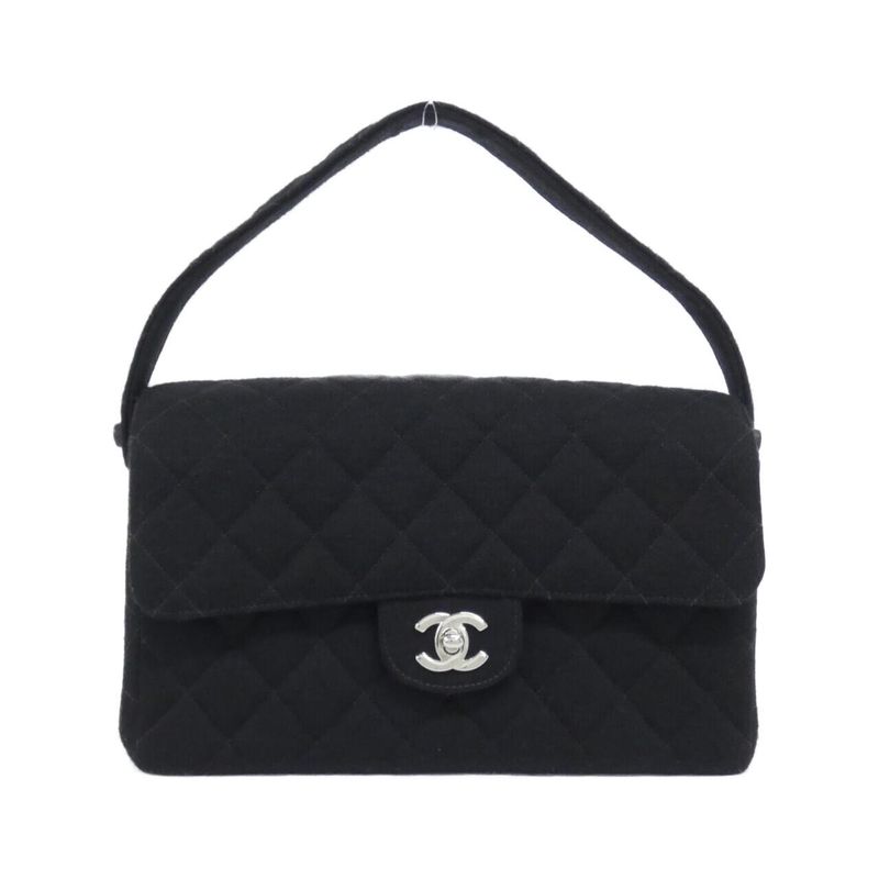 Chanel Vintage Bag Canvas Black