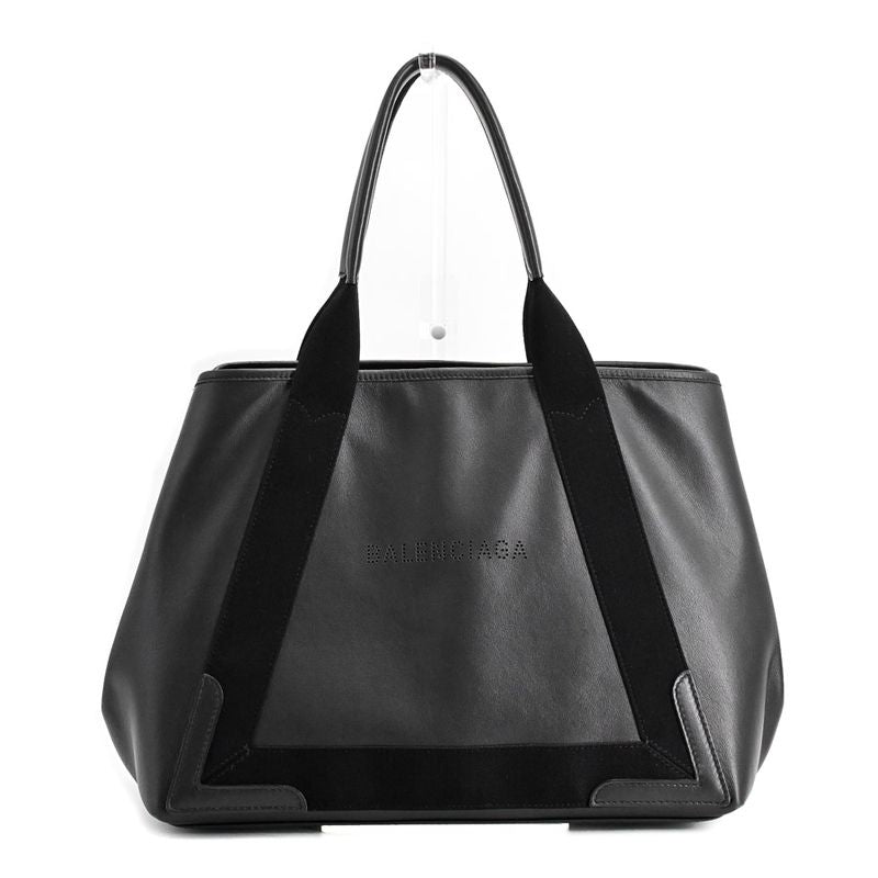 Balenciaga Handbag Navy Cabas M