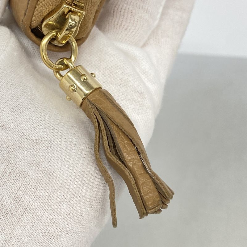 Gucci Long Wallet Soho Leather Beige