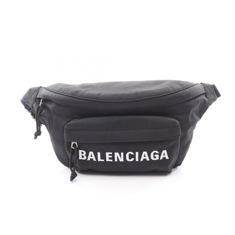 Balenciaga Waist Bag Wheel Belt Pack Wheel Black White