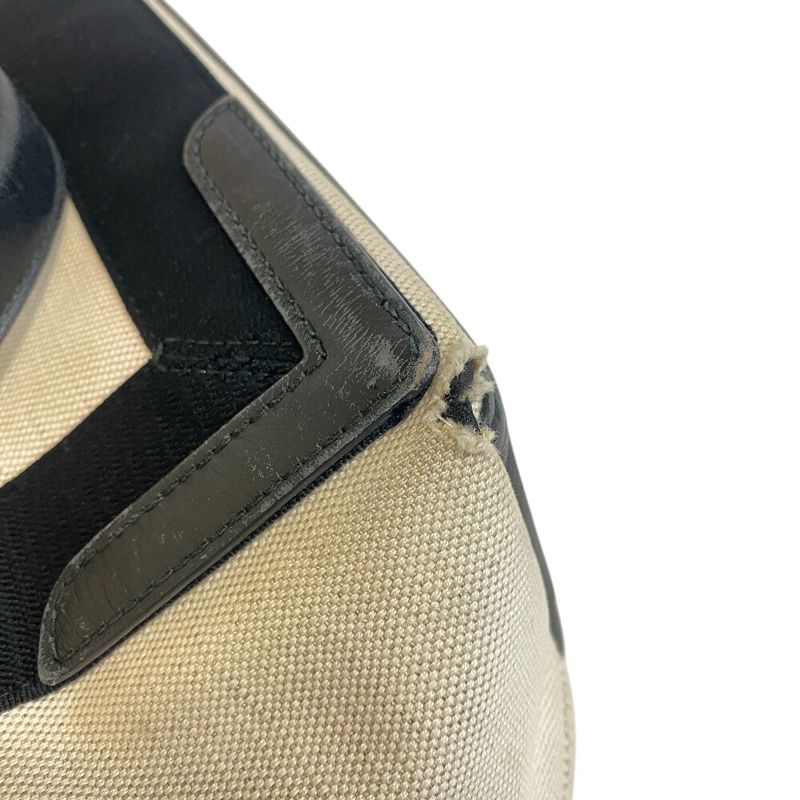 Balenciaga Tote Navy Cabas Handbag Ivory