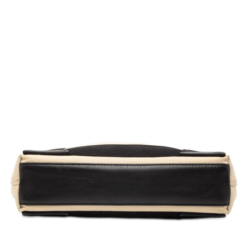 Balenciaga Navy Cabas XS Shoulder Bag 2-Way Ivory Black