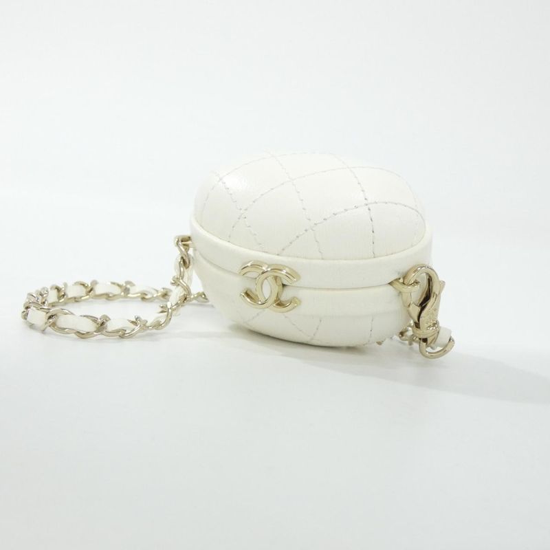 Chanel Bag Charm White S