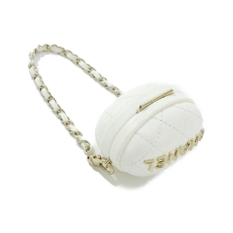 Chanel Bag Charm White S