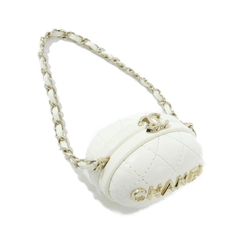 Chanel Bag Charm White S