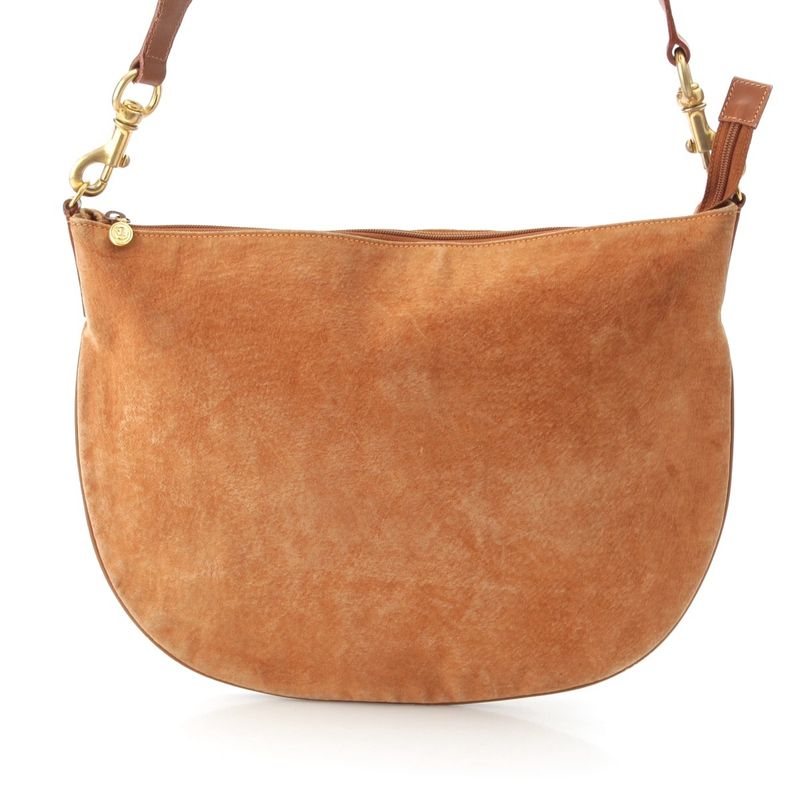 Gucci Suede Vintage Hobo Shoulder Bag 001 115 Brown