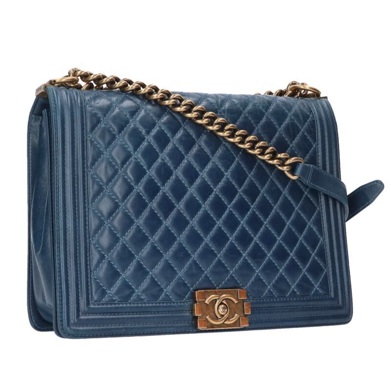 Chanel 30 Vintage Calfskin Chain Shoulder Bag 30