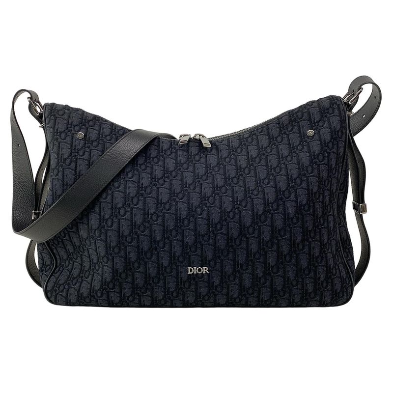Dior Shoulder Bag Slider with Zip Hobo Large