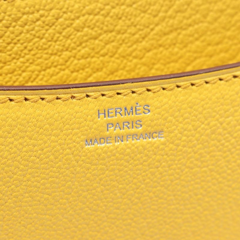 Hermes Shoulder Bag Constance 3 Mini Sun Leather