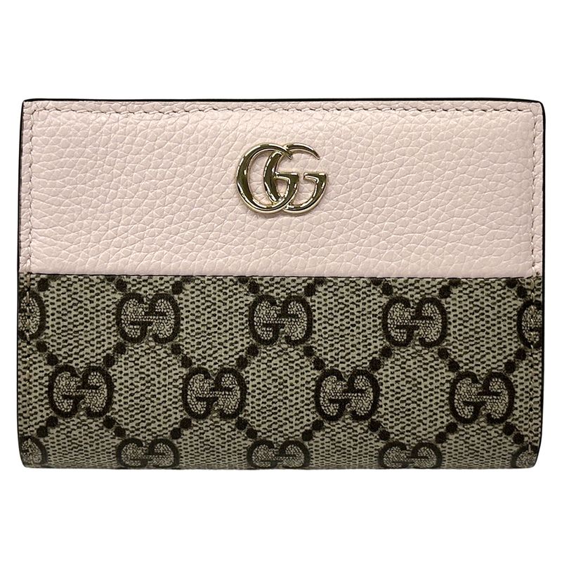 Gucci Wallet GG Supreme Petit Marmont Bifold Double