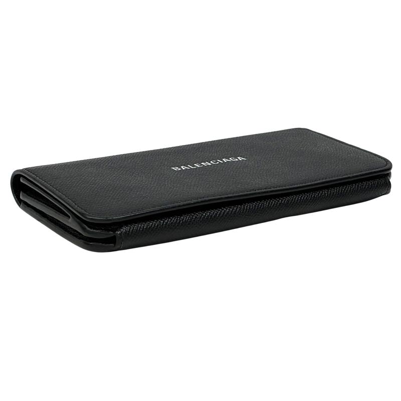 Balenciaga Wallet Everyday Wallet Leather Black Simple