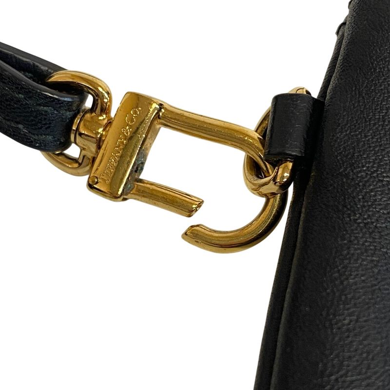 Tiffany & Co. Tote Leather Brown