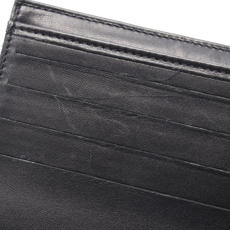 Chanel Bifold Wallet New Travel Line Black Leather