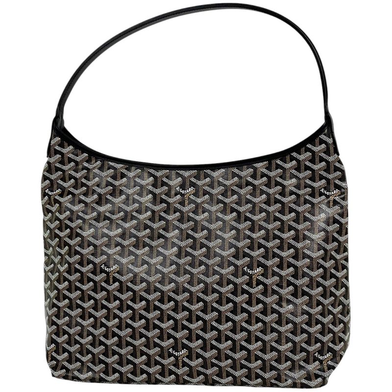 Goyard Boheme Hobo Shoulder Bag Black Brown
